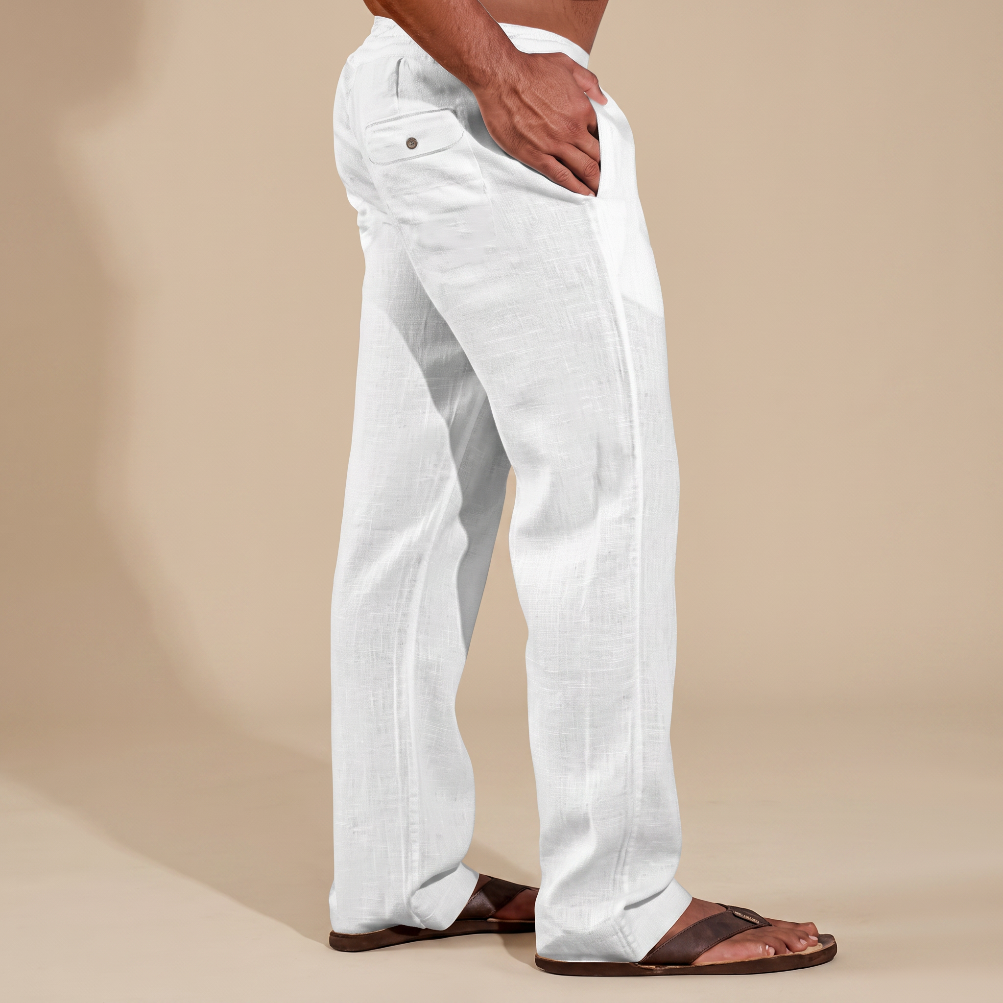Elias - Pantalon Droit Relax