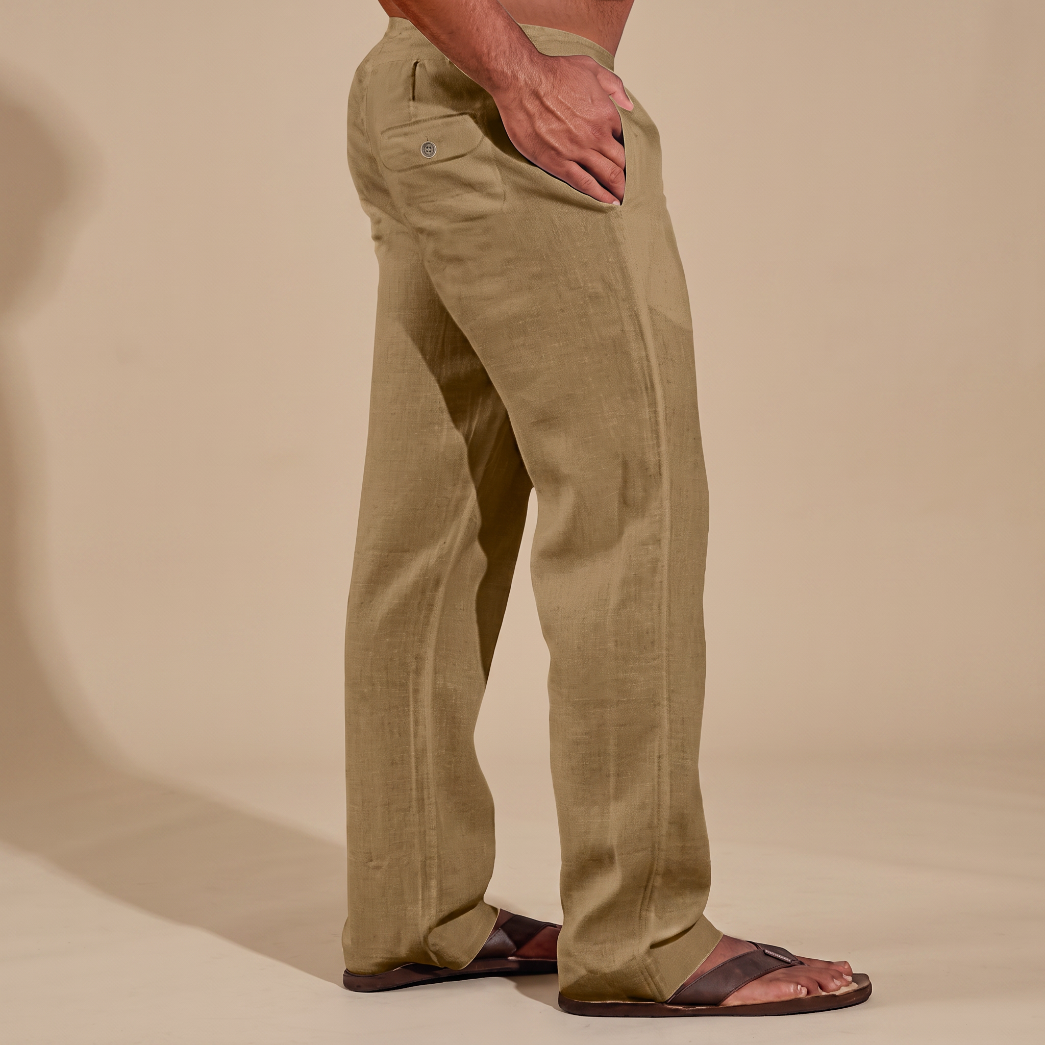 Elias - Pantalon Droit Relax