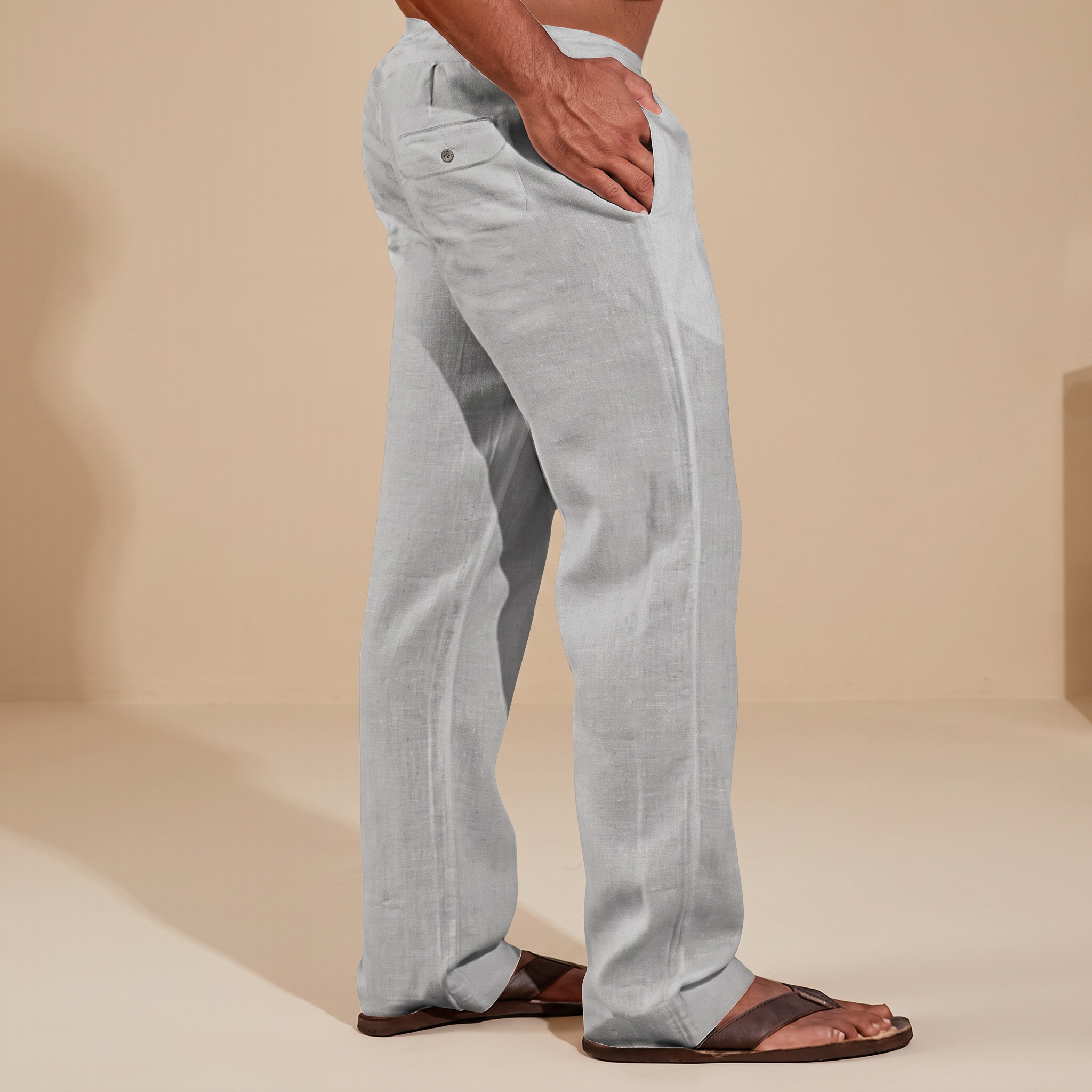 Elias - Pantalon Droit Relax