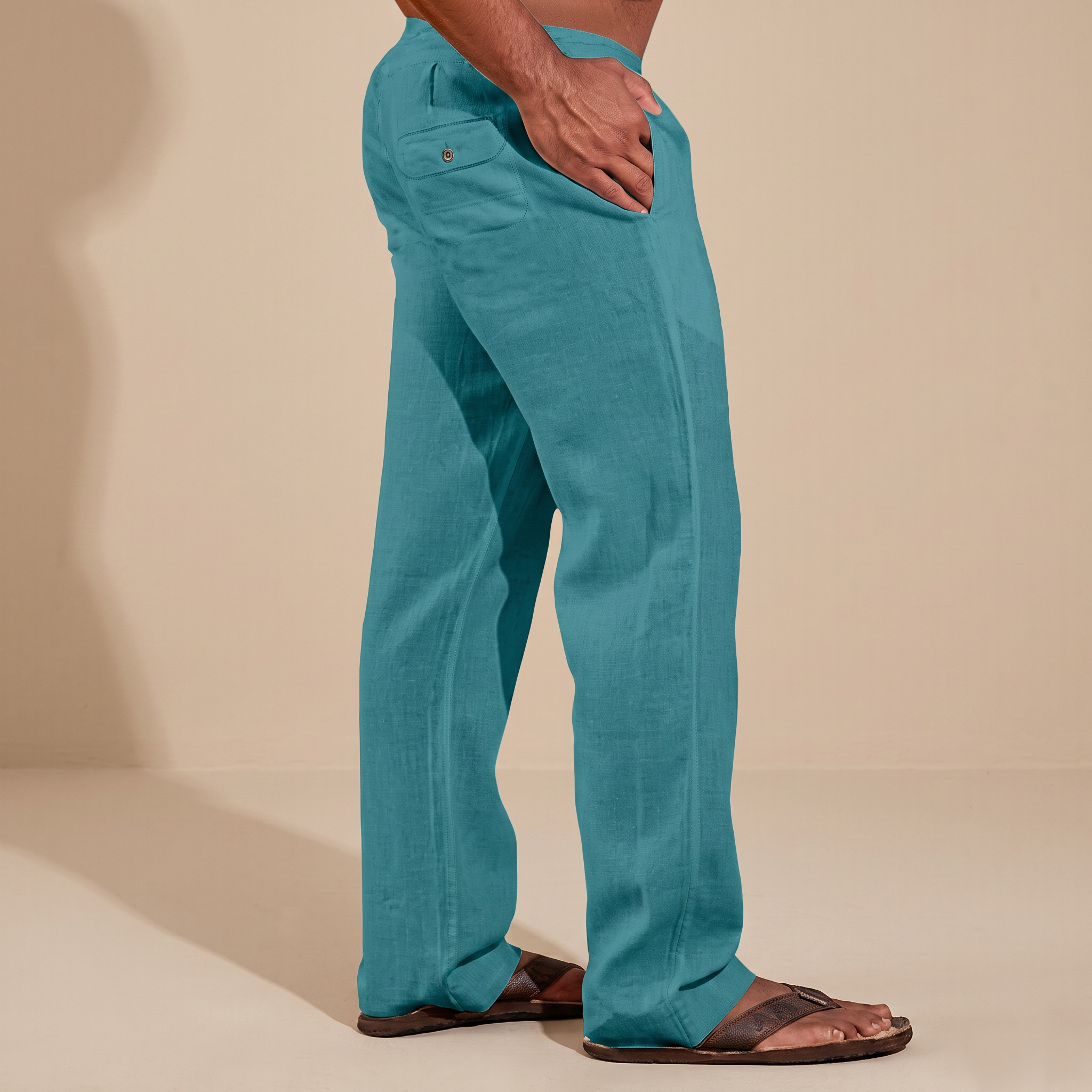 Elias - Pantalon Droit Relax