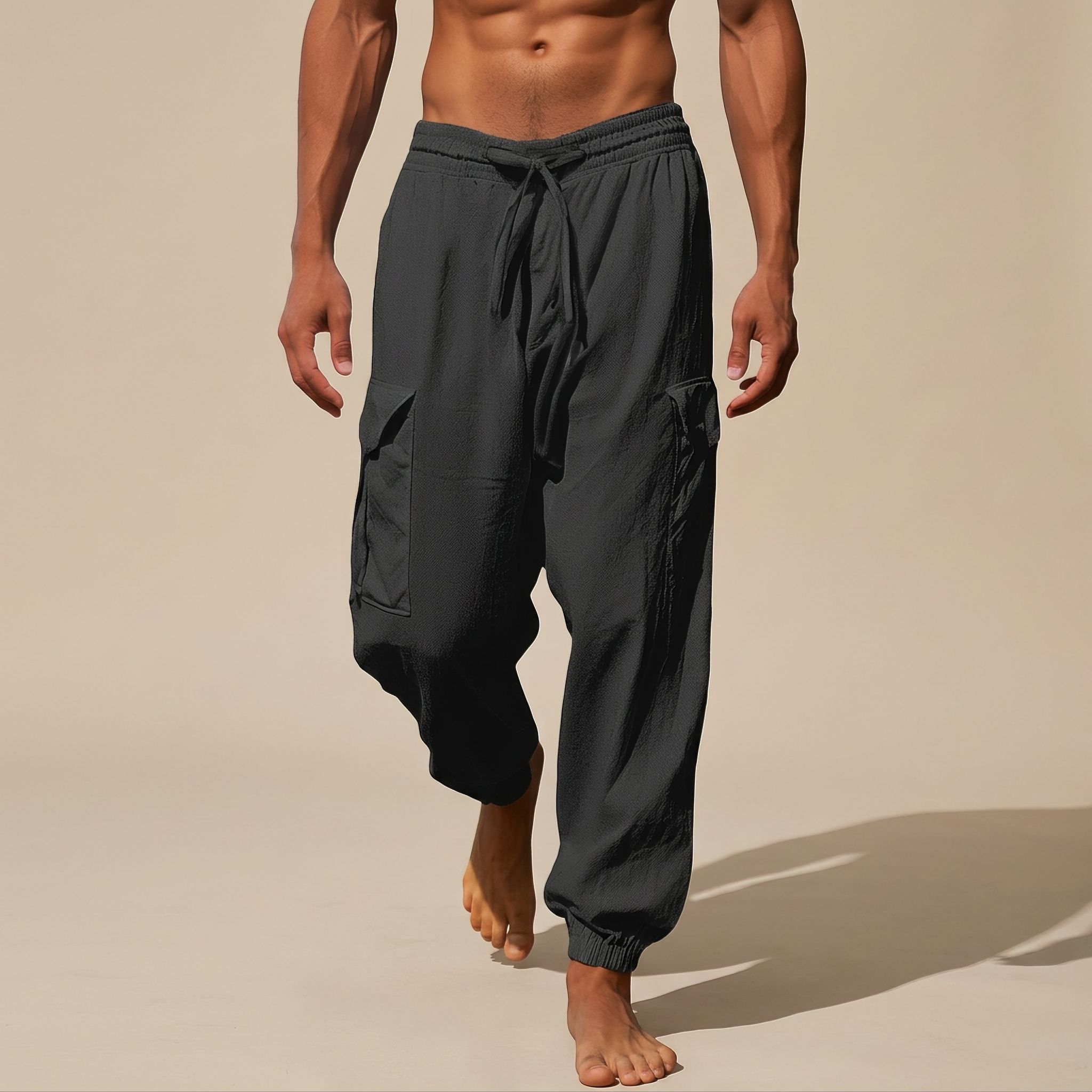 Rodgers - Pantalon large et agréable avec poches