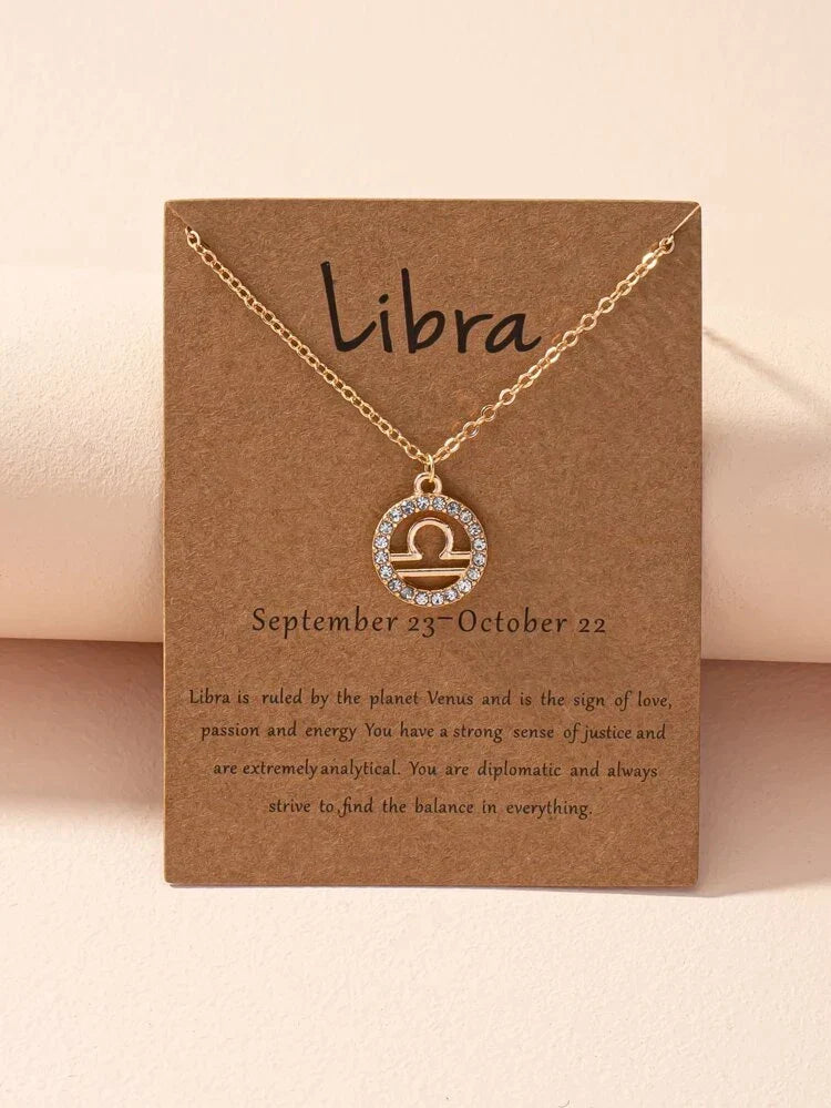 Collier de signe zodiacal - Collier de signe zodiacal Astrology Girl