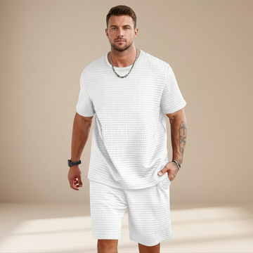 Harris - Ensemble Décontracté en Tissu Texturé