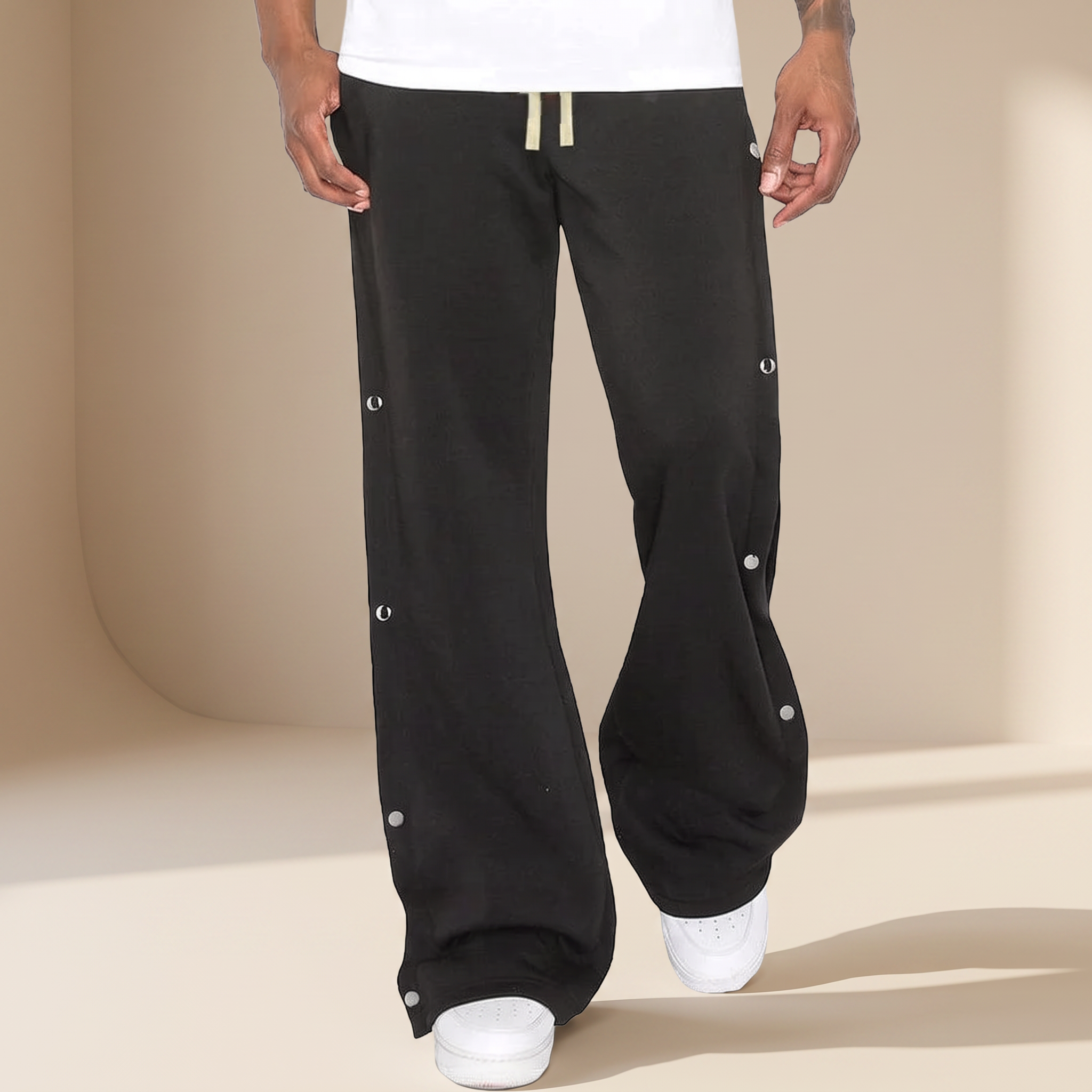 Reuben - Jogging large et élégant avec détails