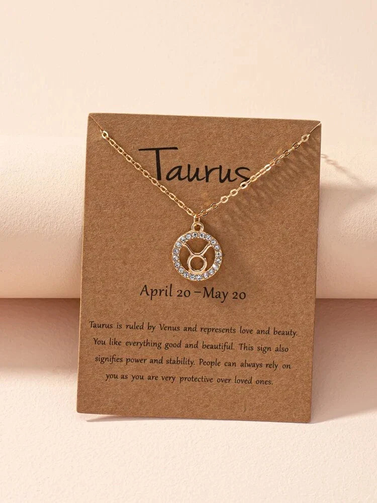 Collier de signe zodiacal - Collier de signe zodiacal Astrology Girl