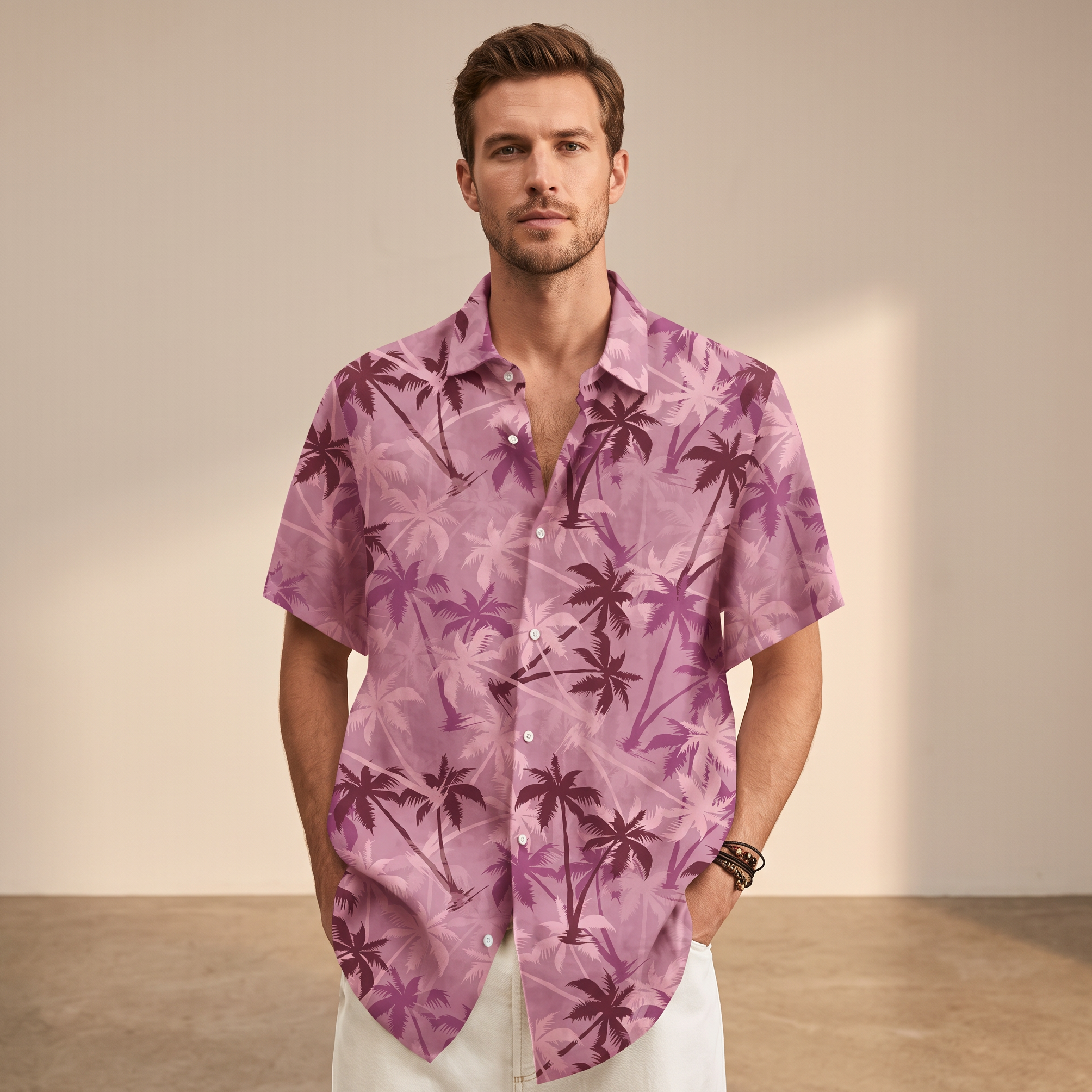 Jenson - Chemise à motifs hawaïens