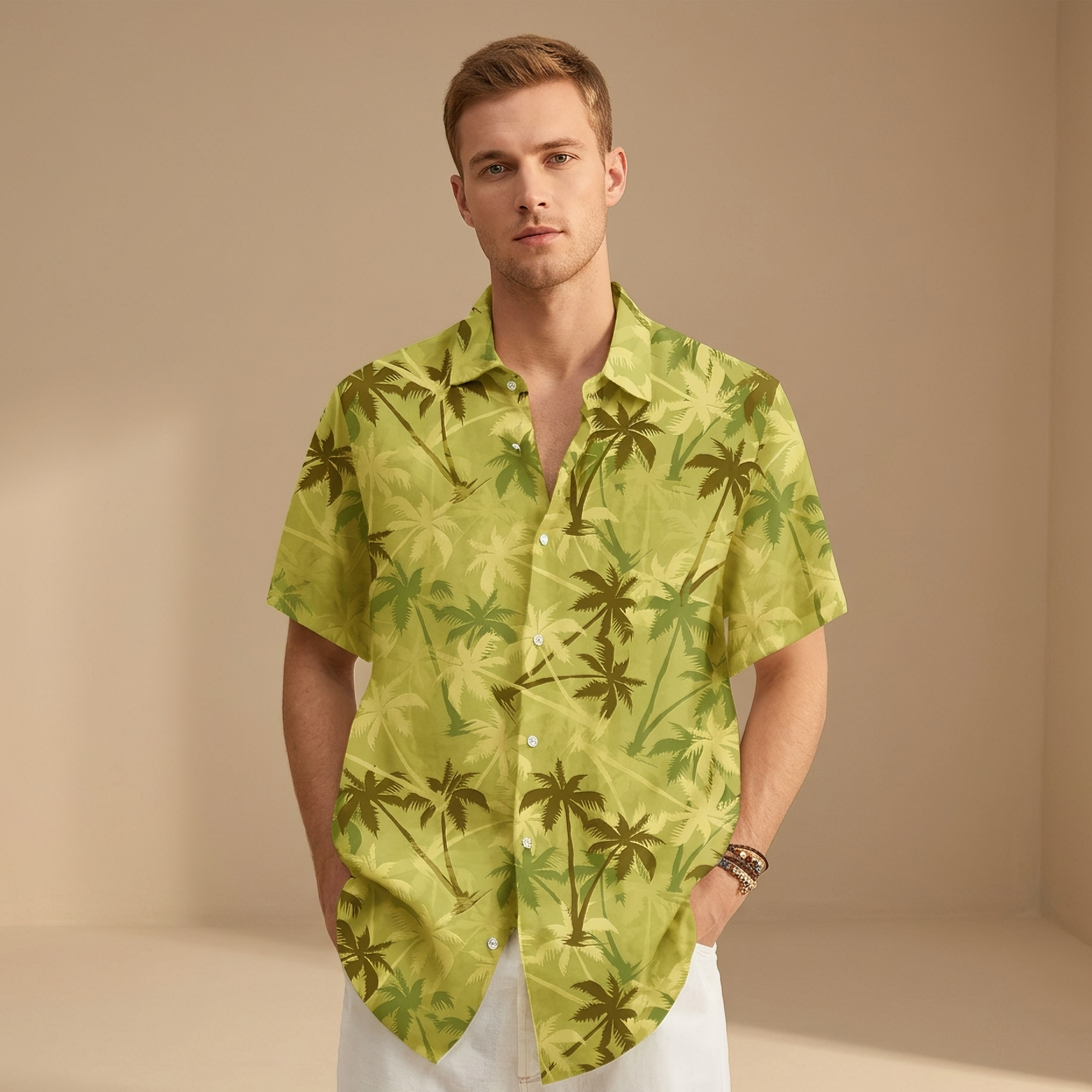 Jenson - Chemise à motifs hawaïens