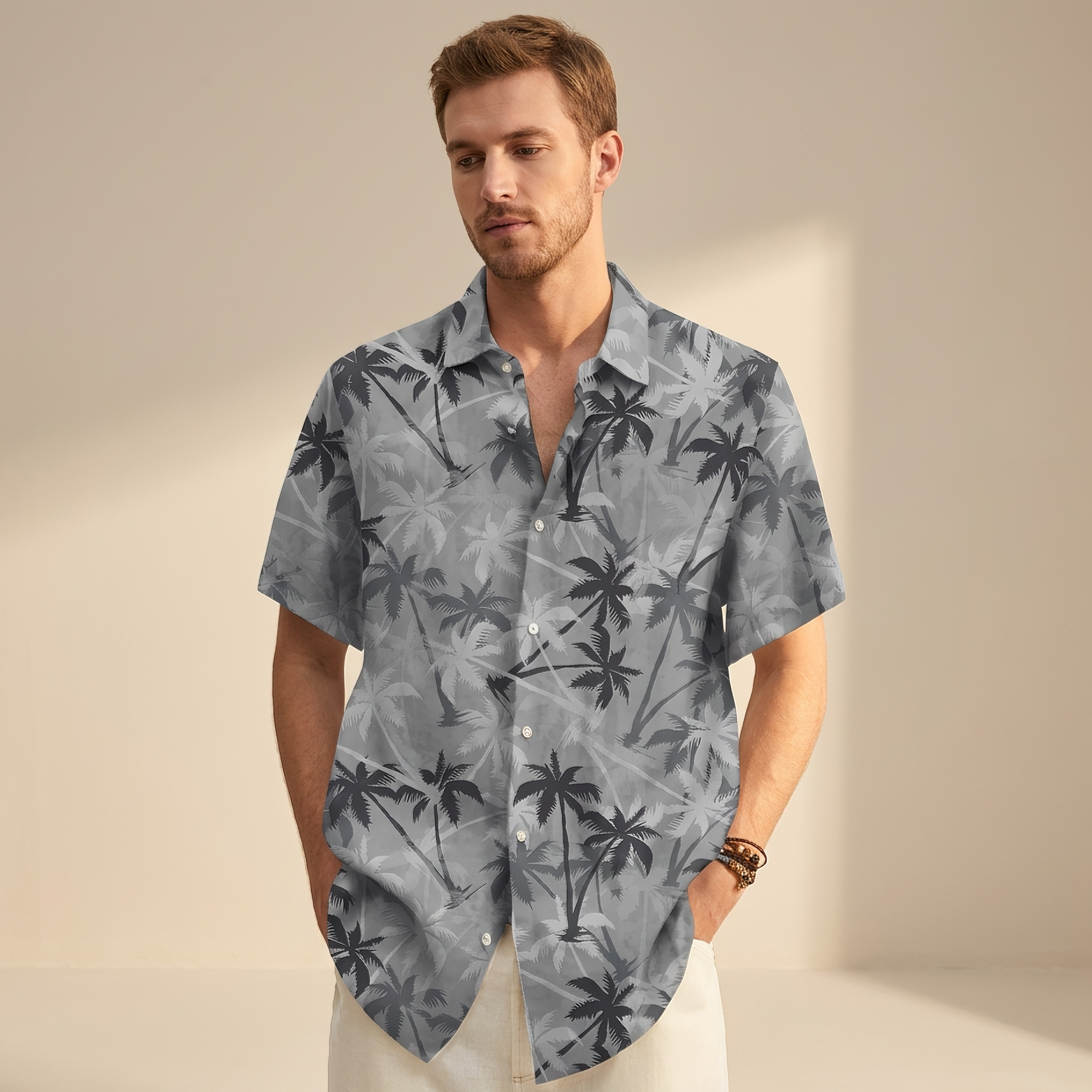 Jenson - Chemise à motifs hawaïens