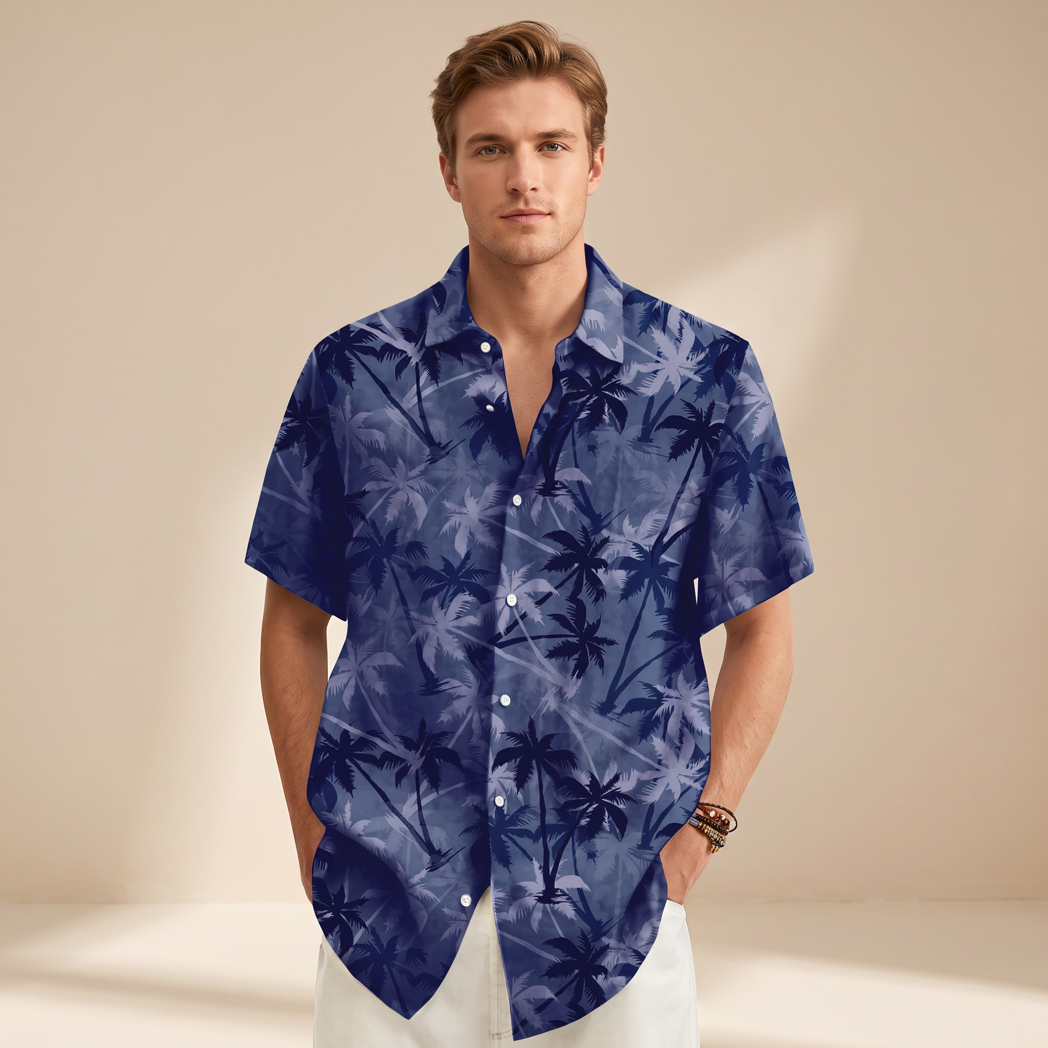 Jenson - Chemise à motifs hawaïens