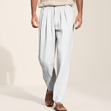 Randall - Pantalon large plissé et relax