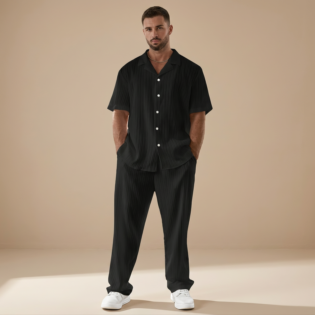 Scott - Tenue Rayée Décontractée
