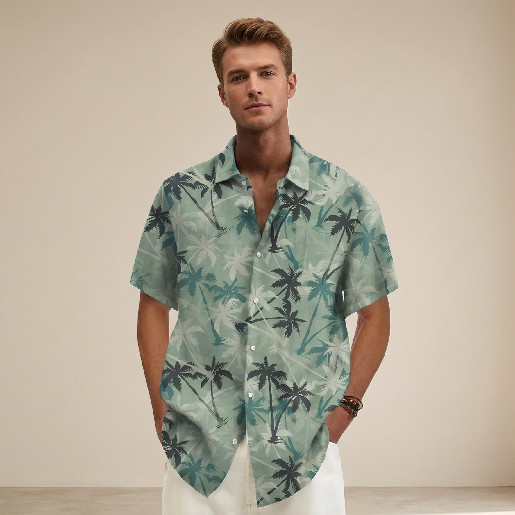 Jenson - Chemise à motifs hawaïens