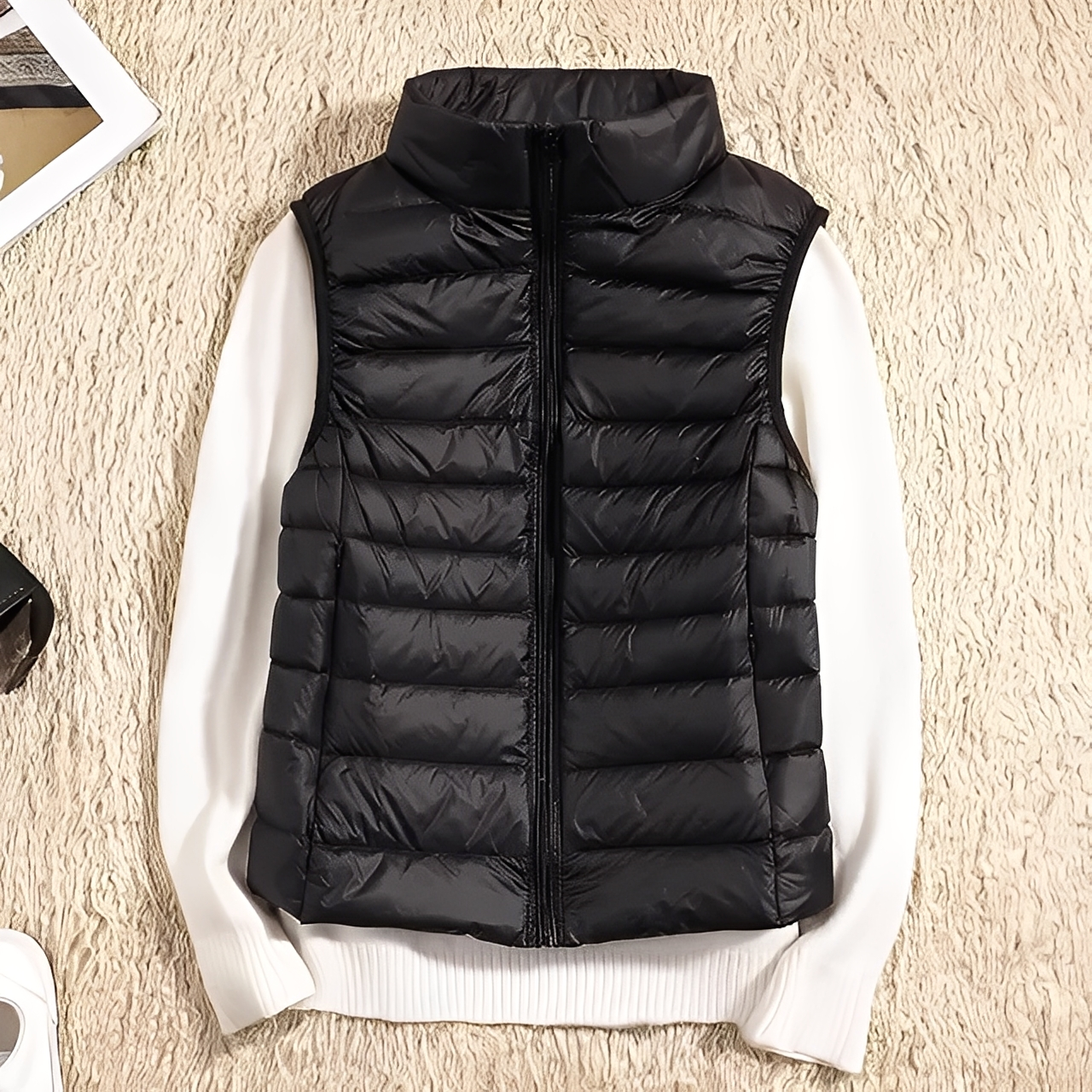Sophie - Gilet léger et chaud