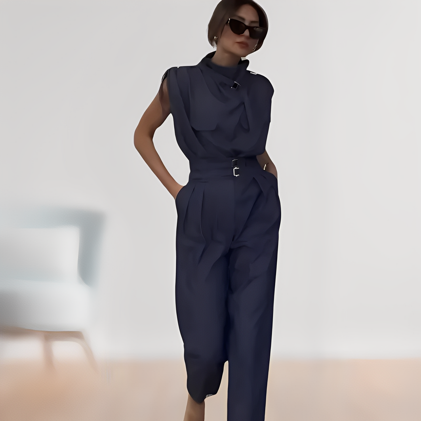 Leona – Tenue élégante sans manches