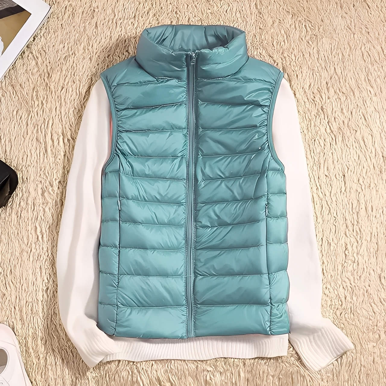Sophie - Gilet léger et chaud