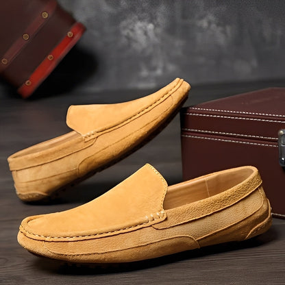 Cameron - Mocassins en daim élégants et décontractés pour hommes
