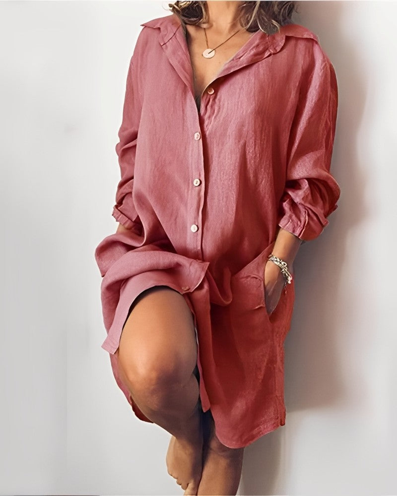Blanche – Blouse Longue