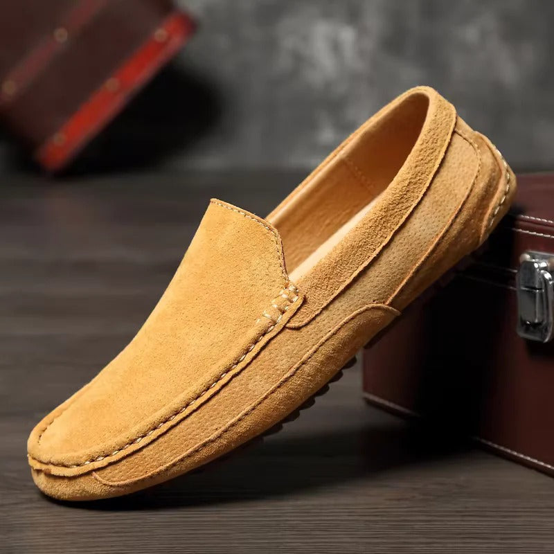 Josh - Casual suede slippers for men