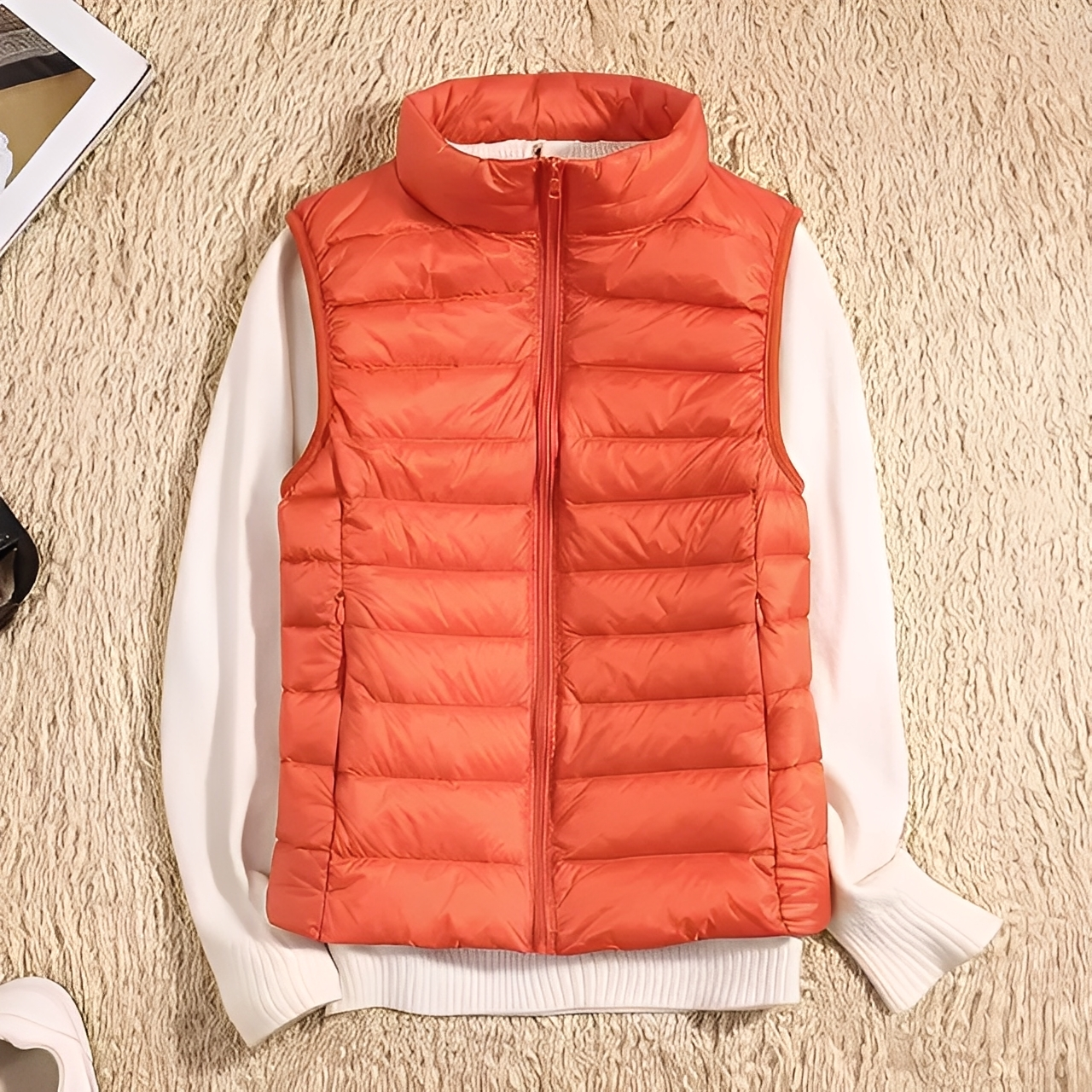 Sophie - Gilet léger et chaud