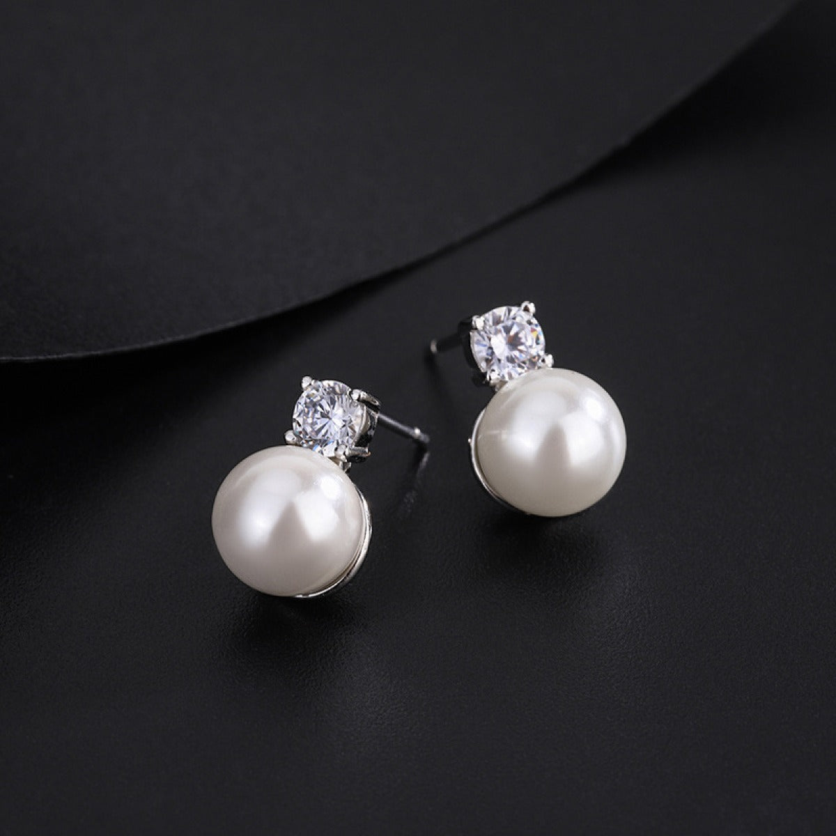 Carmel – Boucles d'oreilles carrées en argent sterling