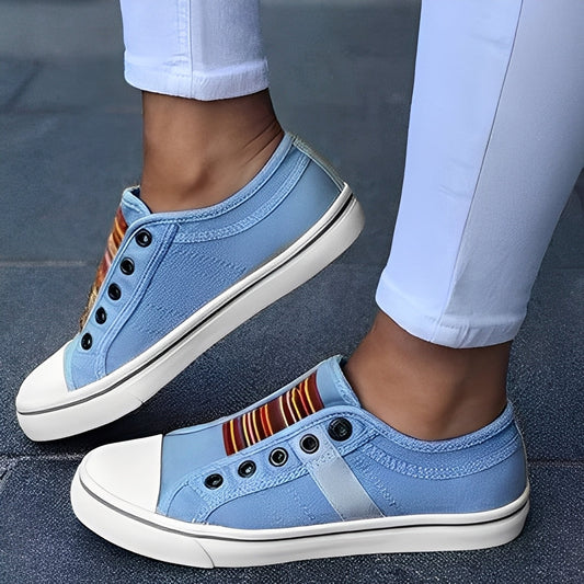 Delphia - Chaussures en toile décontractées pour femmes