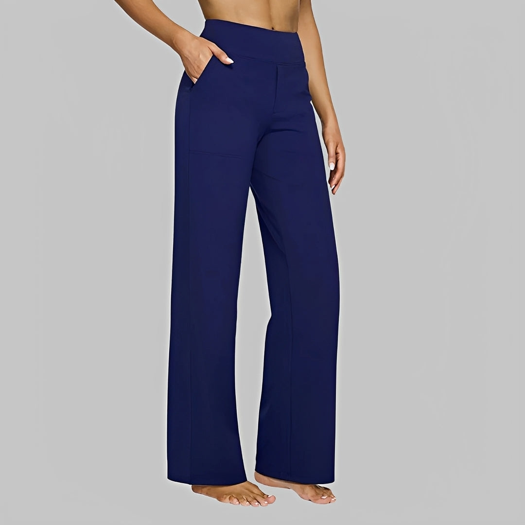 Roxanne - Pantalon Stretch Taille Haute