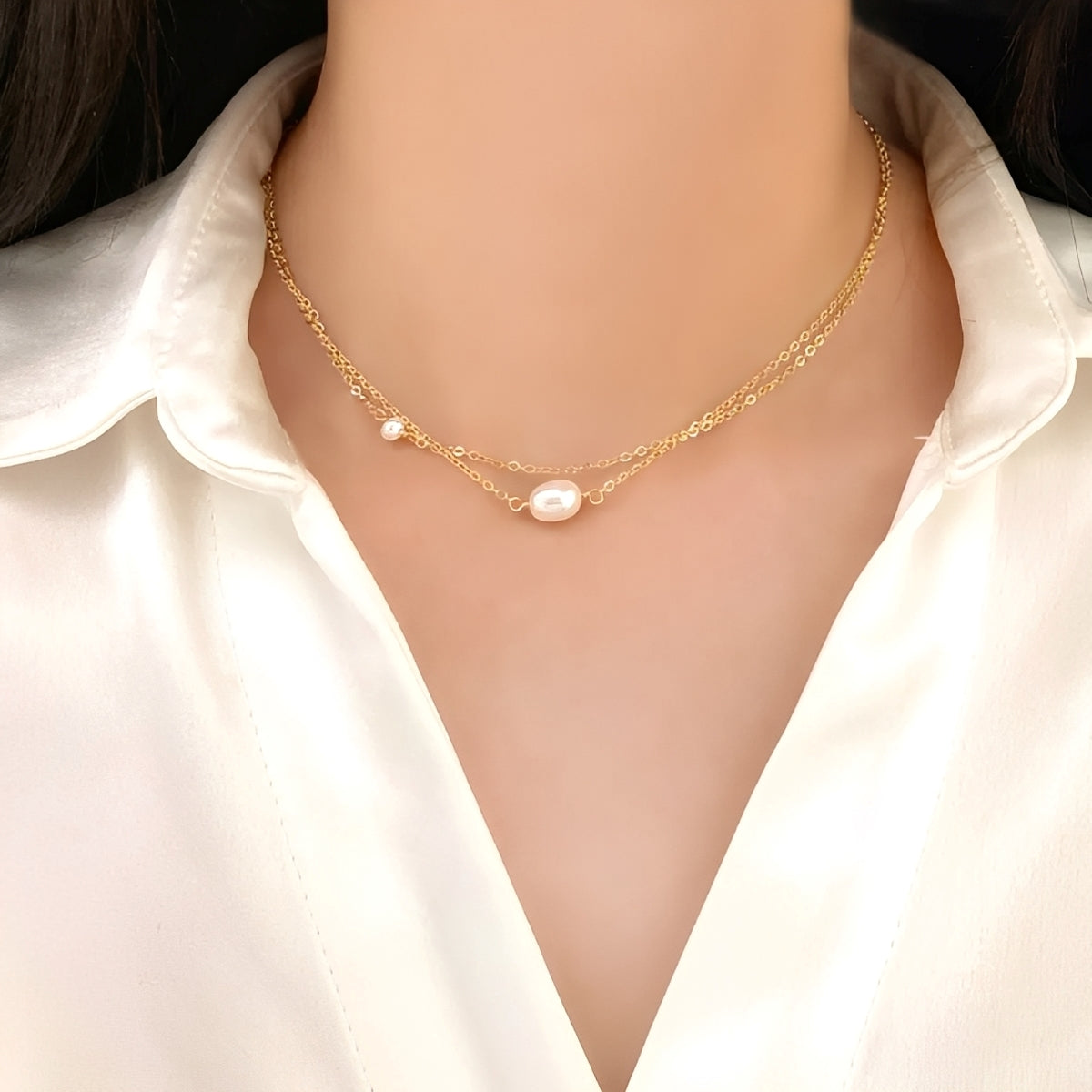Marina – Collier de perles d'eau douce