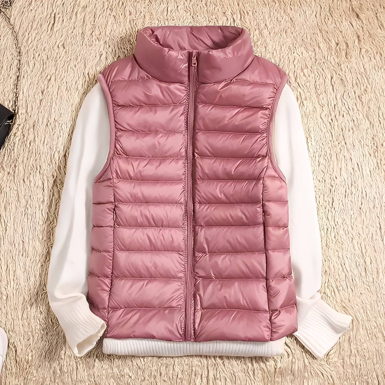 Sophie - Gilet léger et chaud