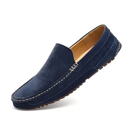 Cameron - Mocassins en daim élégants et décontractés pour hommes