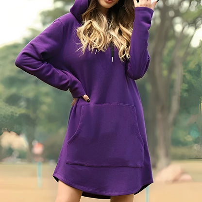 Lorraine - Robe à capuche longue pour femmes