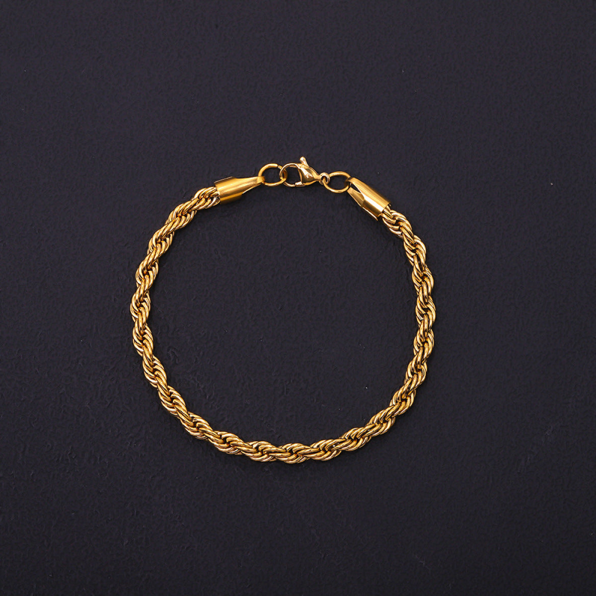 Mila – Bracelet tressé en acier inoxydable