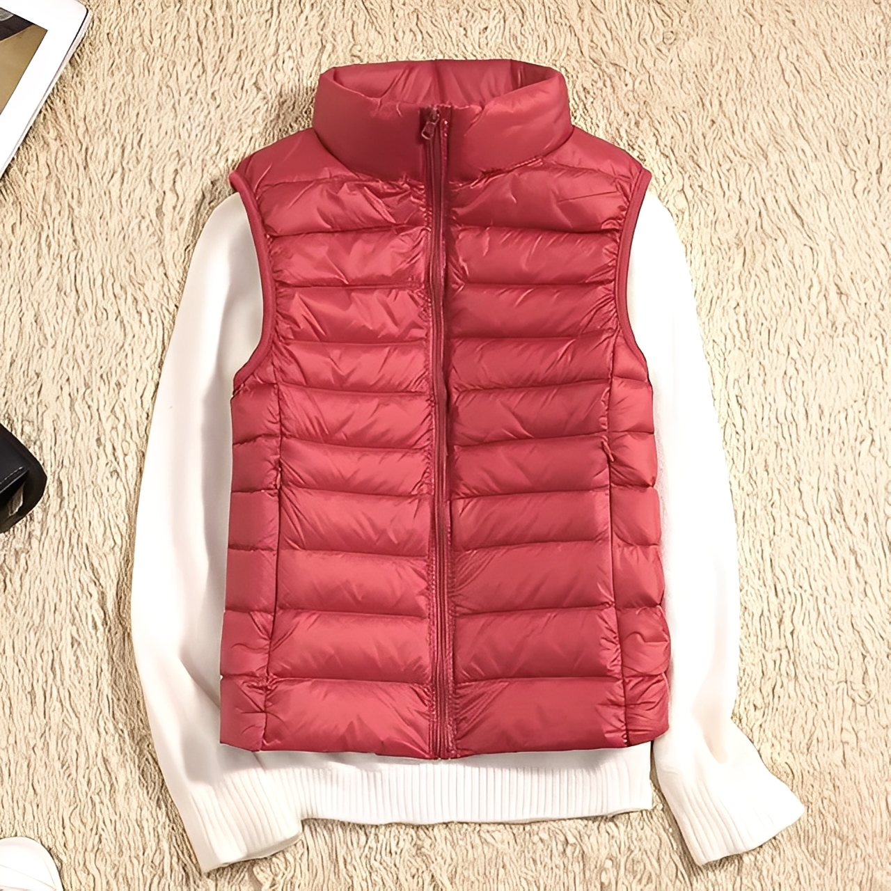 Sophie - Gilet léger et chaud