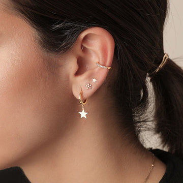 Adria – Boucles d'oreilles étoile élégantes et modernes