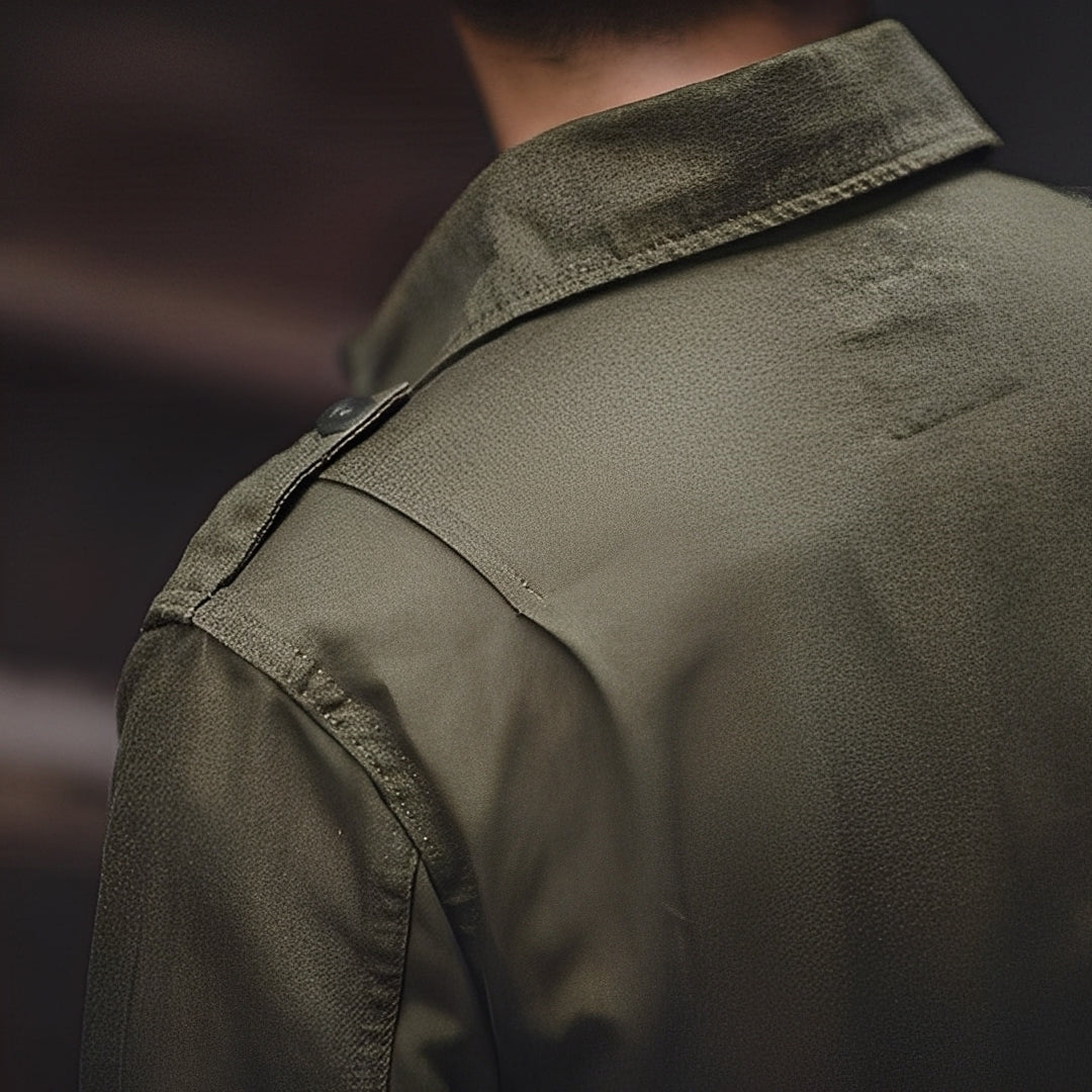 Arnold - Veste décontractée lavable avec poches pour hommes