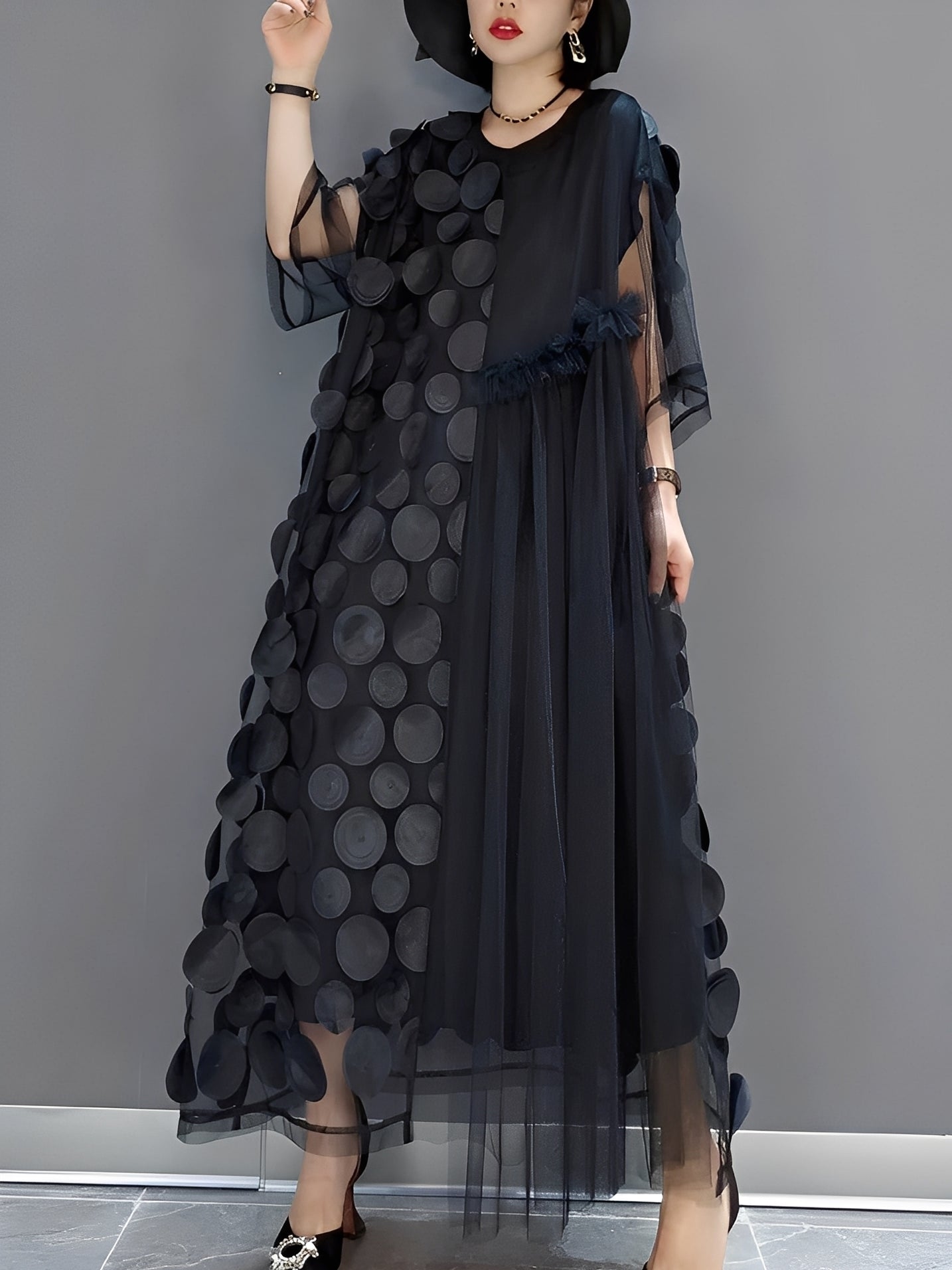 Kassandra - Robe élégante en tulle pour soirées pour femmes