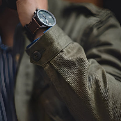 Arnold - Veste décontractée lavable avec poches pour hommes
