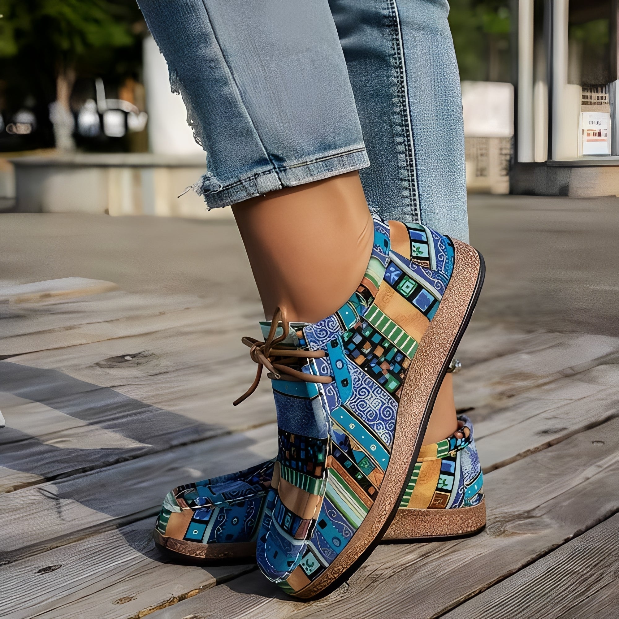 Shanice - Chaussures à la mode et confortables avec amorti pour femmes