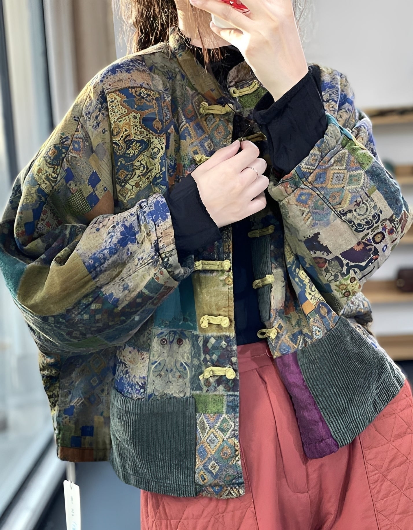 Hazel - Manteau classique avec poches pour femmes