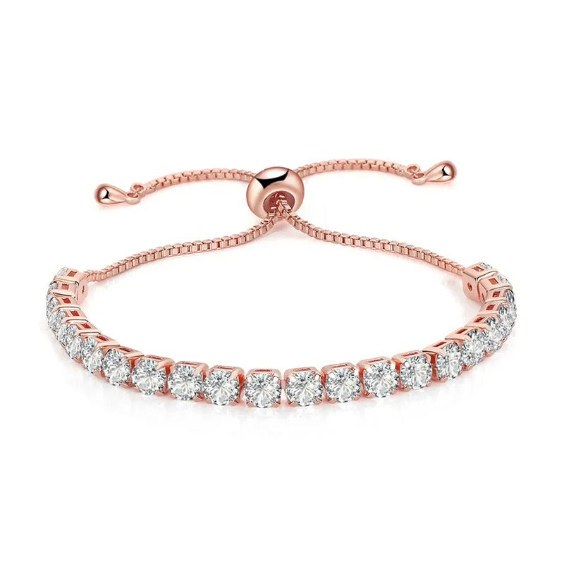 Nami – Bracelet de Tennis Brillant en Opale
