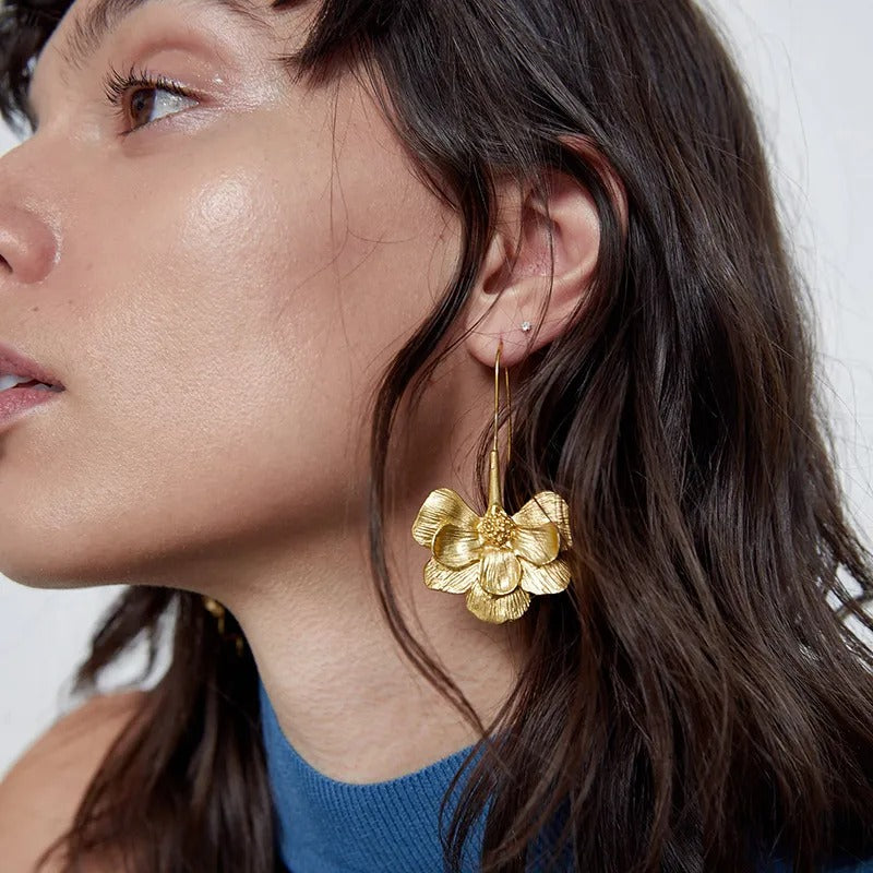 Mariz – Boucles d'oreilles en forme de fleur