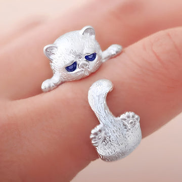 Louna – Bague de chat fine