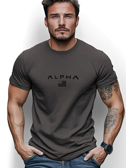 Neal - T-shirt basique à col rond pour hommes