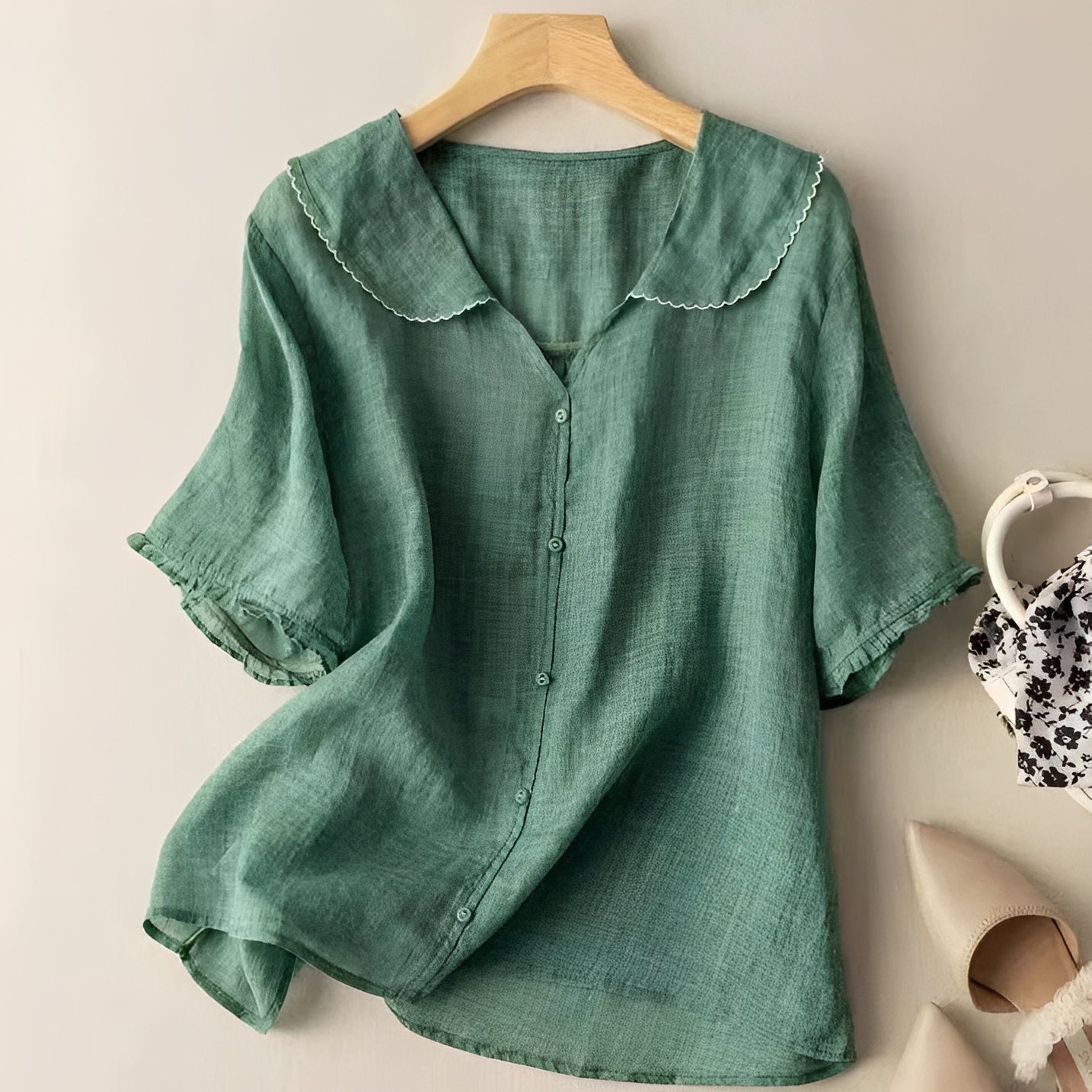 Christa - Blouse classique et ample pour femmes
