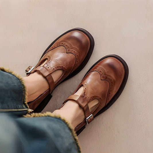 Marley - Ballerines élégantes en cuir pour femmes