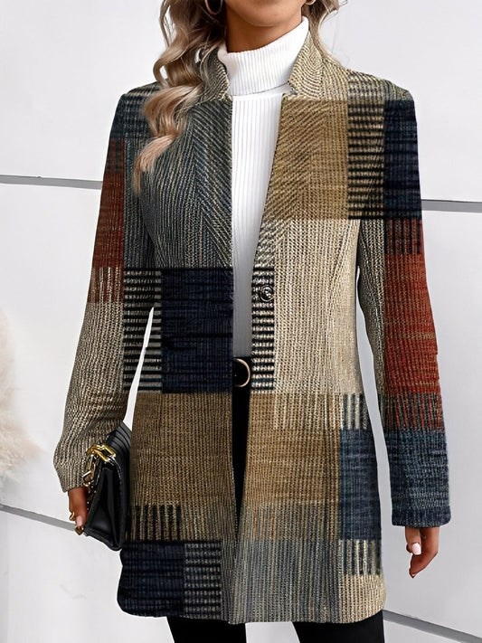 Tiffany - Long blazer formel et chic pour femmes