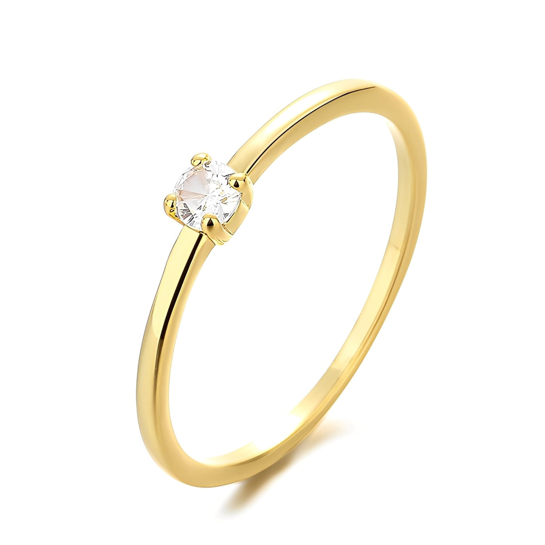Rowena – Bague empilable en pierre de naissance