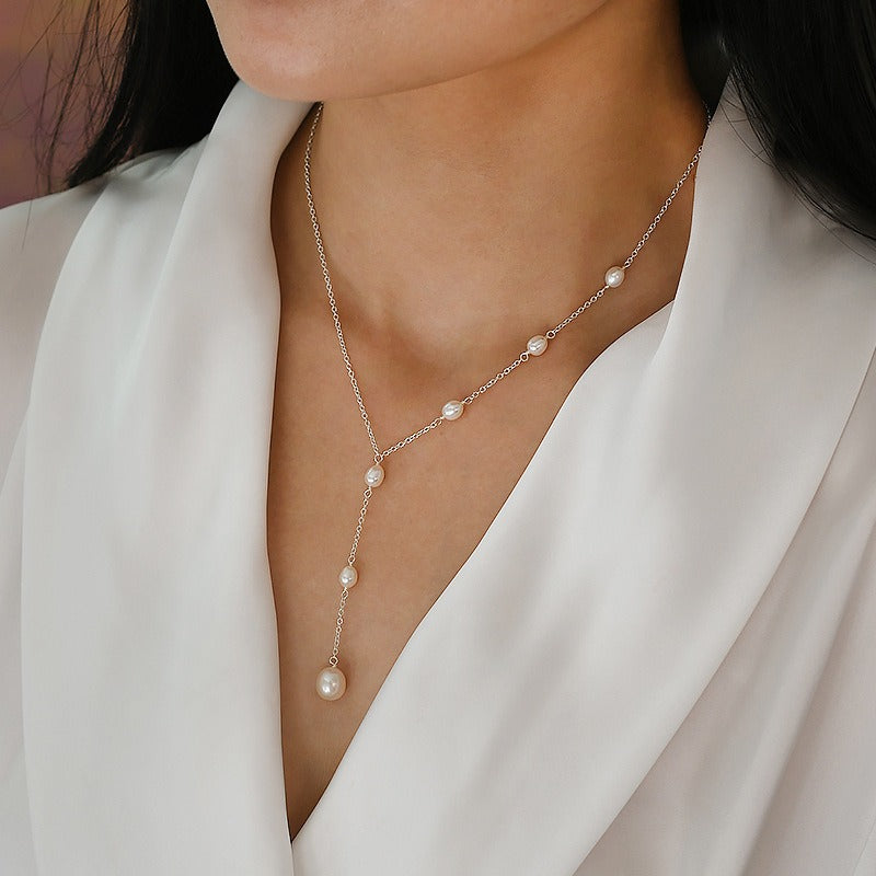 Kayla – Collier vintage avec pendentif en perles