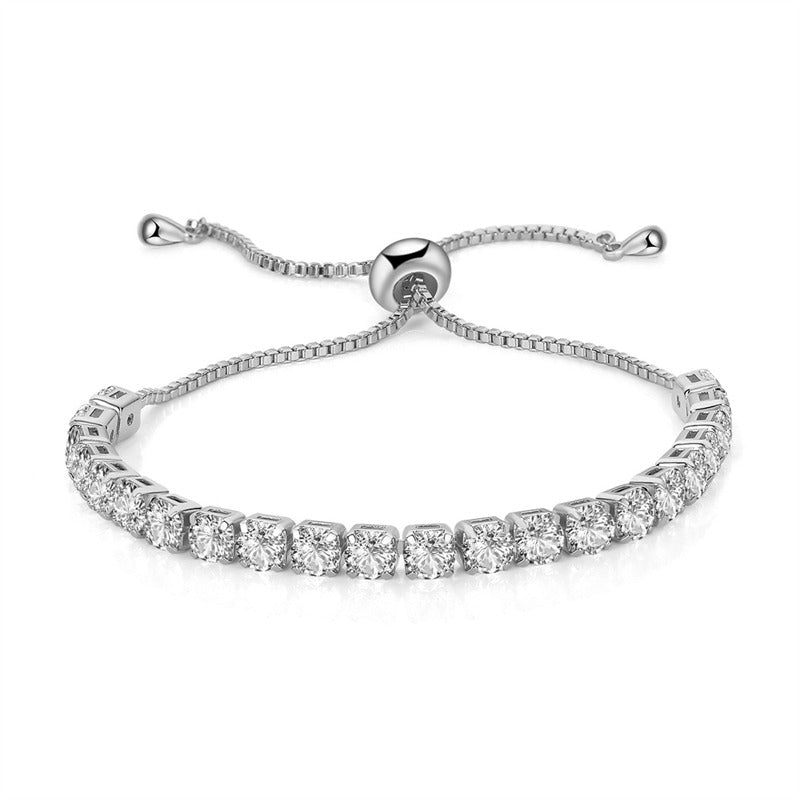 Nami – Bracelet de Tennis Brillant en Opale