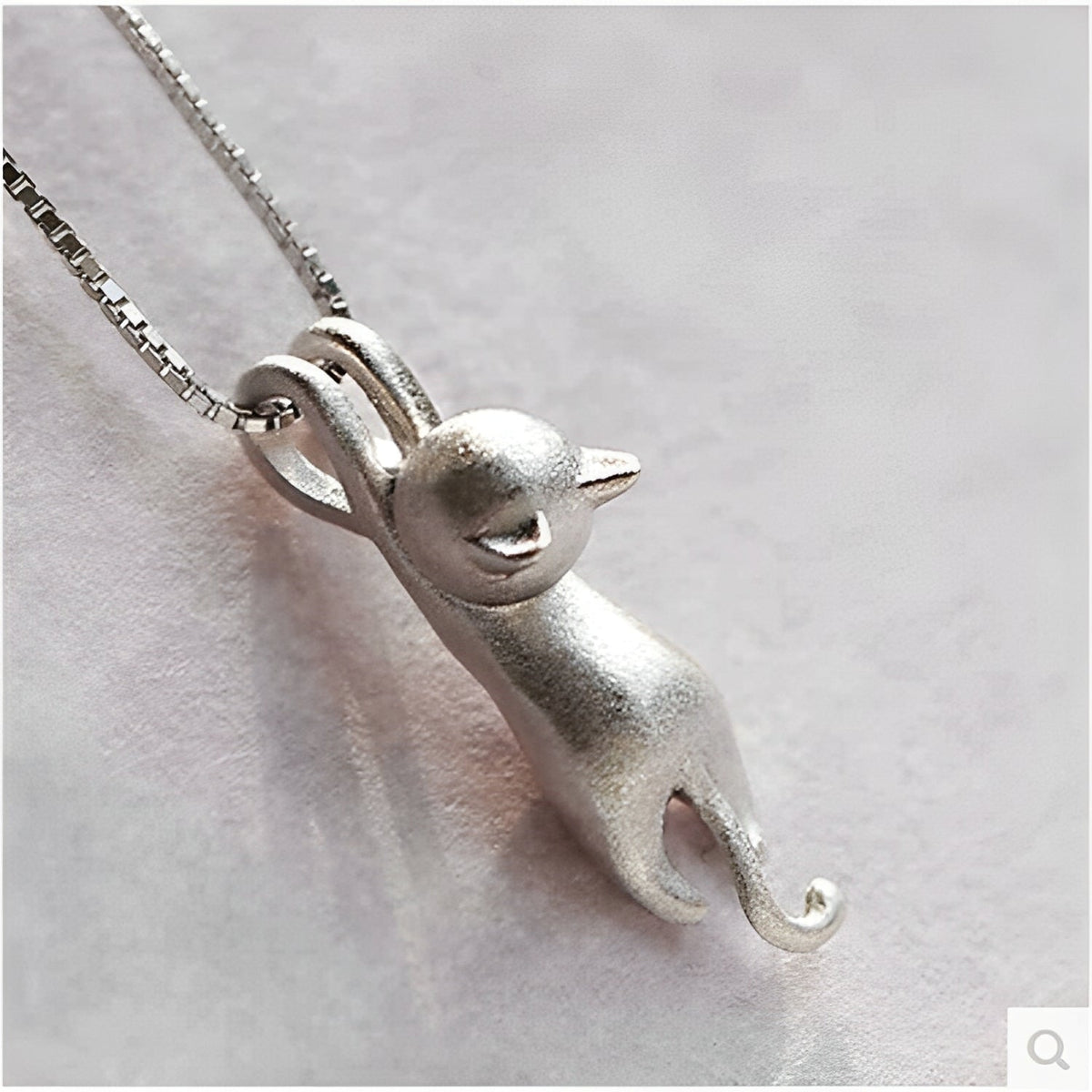 Mina – Collier Chaton Joueur en argent 925