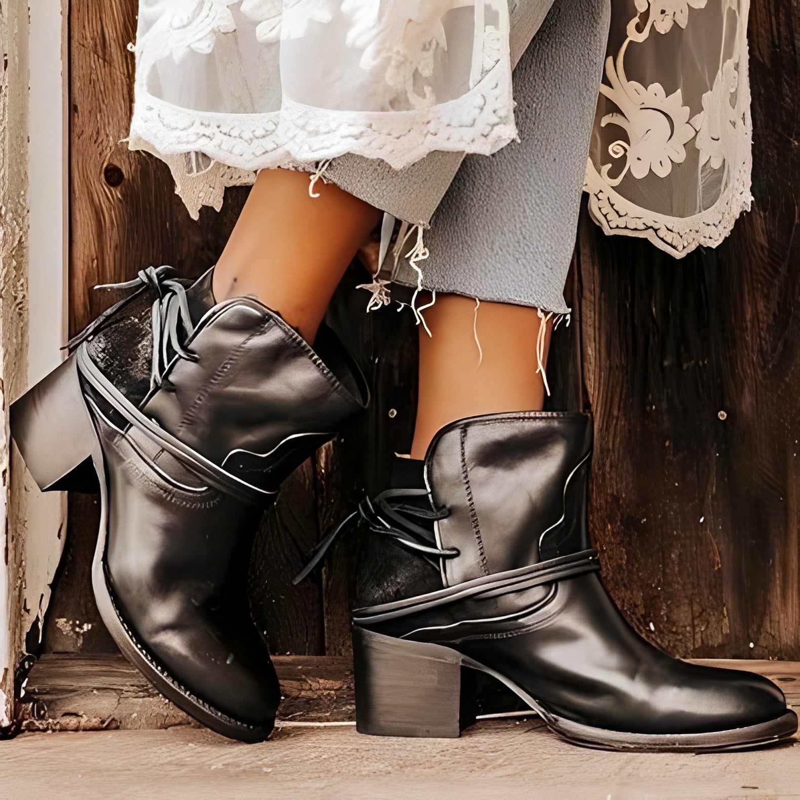 Jesse - Bottes stylées à talons hauts pour femmes
